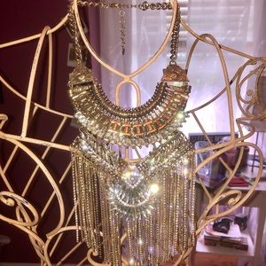 Chunky Gold & Silver Necklace